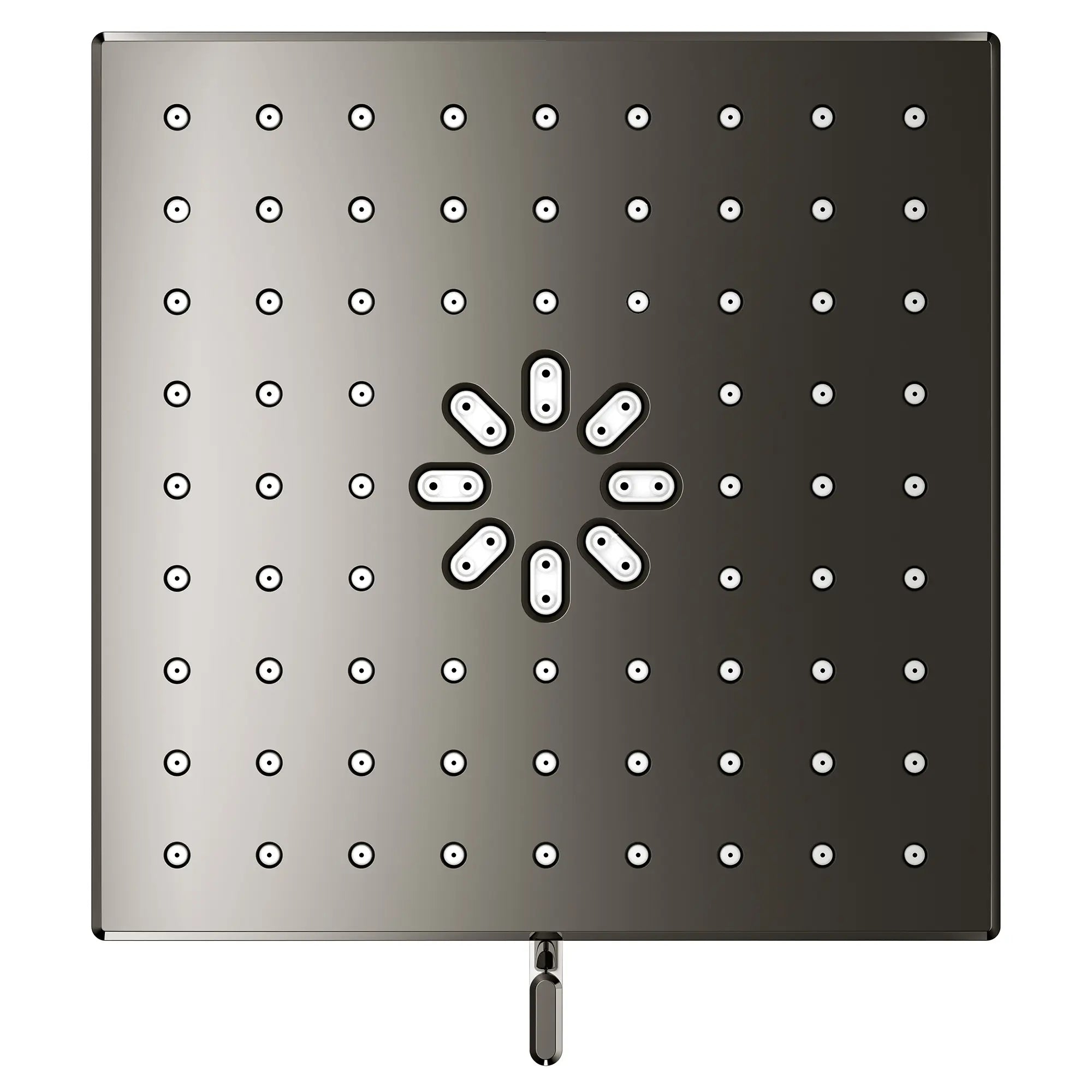 Pomme de douche carrée à jets multiples Rainshower Aqua de 13,97 cm (5½ po) avec AquaBooster 9,5 L/min (2,5 gal/min) // GRAPHITE DUR // 277743_Aqua_Booster_SiloOther_111673A000_0001_October2025_0_CDNwebp.webp