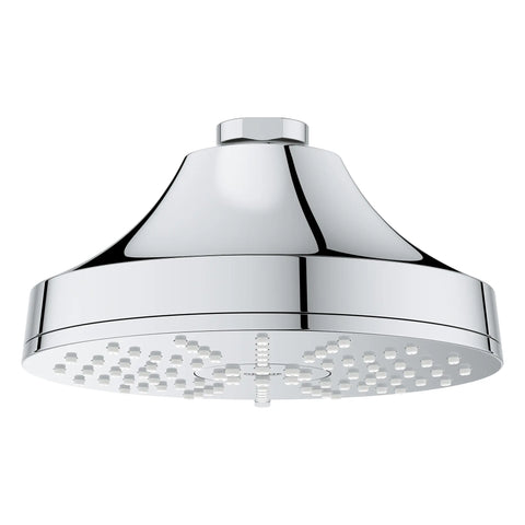 Pomme de douche ronde Euphoria 140 à un seul jet avec Aquabooster, 6,6 L/min (1,75 gal/min) - Chrome StarLight GROHE