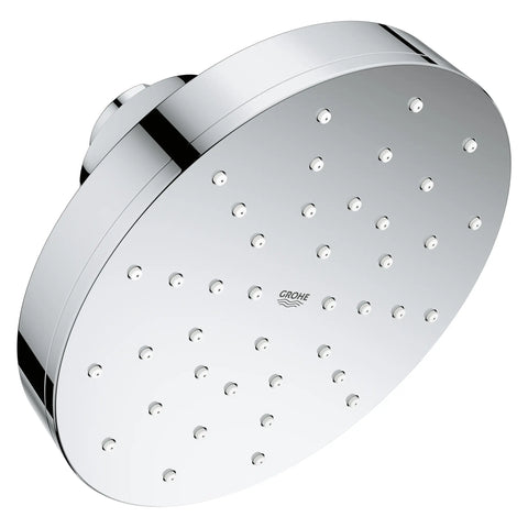 Pomme de douche carrée Euphoria 140 à un seul jet avec Aquabooster, 6,6 L/min (1,75 gal/min) - Chrome StarLight GROHE
