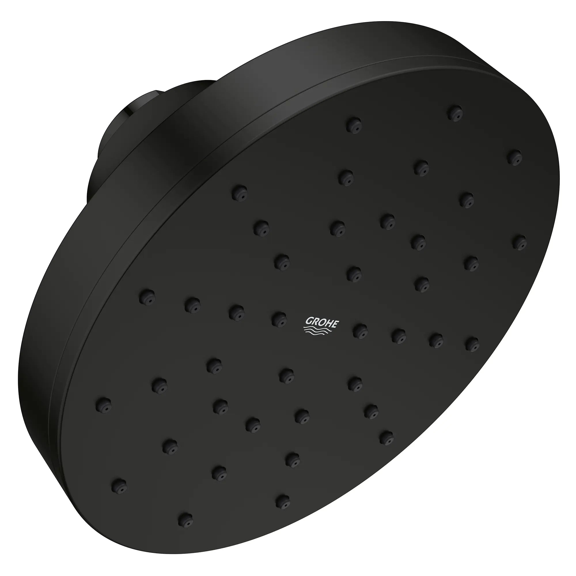 Pomme de douche carrée Euphoria 140 à un seul jet avec Aquabooster, 6,6 L/min (1,75 gal/min) // NOIR MAT // 278134_Aqua_Booster_SiloRight_1117142430_0001_October2025_0_CDNwebp.webp