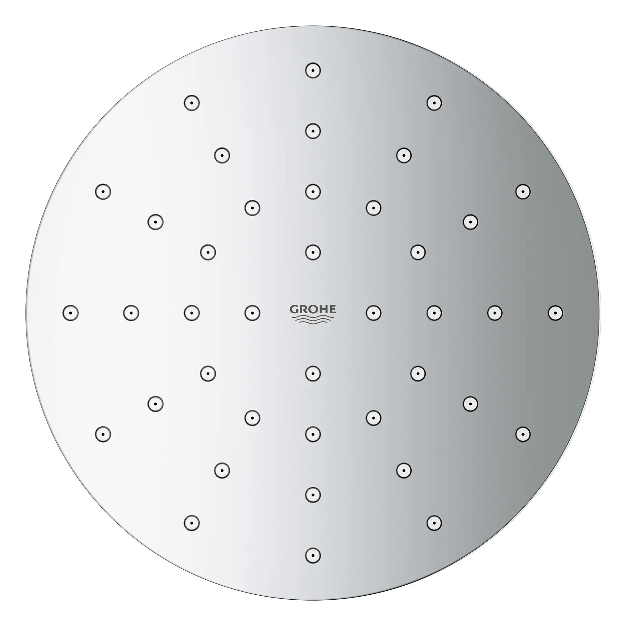 Pomme de douche carrée Euphoria 140 à un seul jet avec Aquabooster, 6,6 L/min (1,75 gal/min) // CHROME STARLIGHT GROHE // 278158_Aqua_Booster_SiloOther_1117140000_0001_October2025_0_CDNwebp.webp