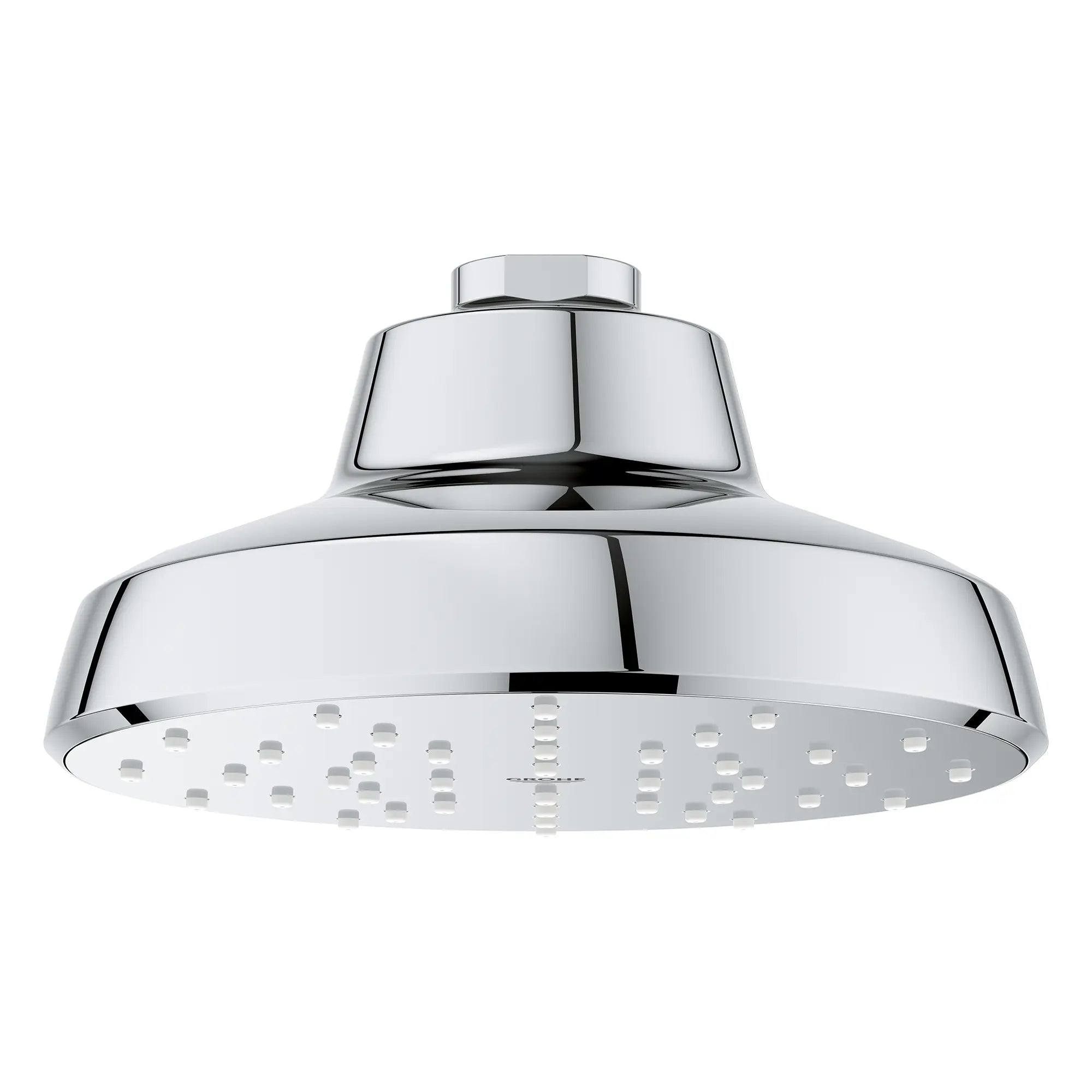 Pomme de douche ronde Tempesta 140 à un seul jet avec Aquabooster, 6,6 L/min (1,75 gal/min) // CHROME STARLIGHT GROHE // 278199_Aqua_Booster_SiloFront_1117270000_0001_October2025_0_CDNwebp.webp
