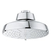 [1117460000] Tempesta 140 Dual Spray 5 1/2" Showerhead with Aqua Booster - Brushed Cool Sunrise