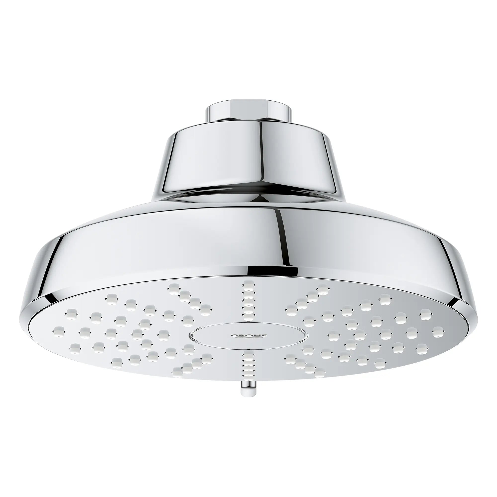 Pomme de douche ronde Tempesta 140 à jets multiples avec Aquabooster, 6,6 L/min (1,75 gal/min) // CHROME STARLIGHT GROHE // 278212_Aqua_Booster_SiloFront_1117460000_0002_October2025_0_CDNwebp.webp