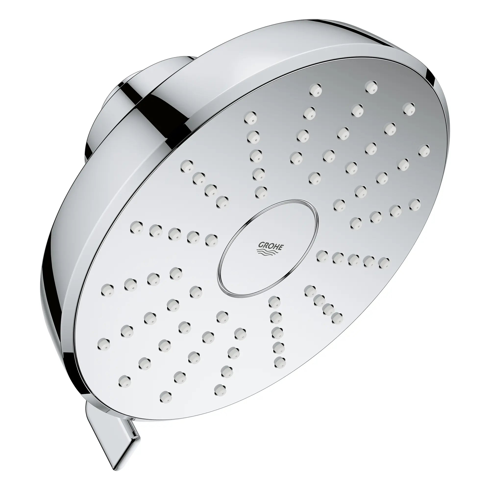 Pomme de douche ronde Tempesta 140 à jets multiples avec Aquabooster, 6,6 L/min (1,75 gal/min) // CHROME STARLIGHT GROHE // 278221_Aqua_Booster_SiloRight_1117460000_0001_October2025_0_CDNwebp.webp