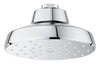 [1117270000] Tempesta 140 Mono Spray 5 1/2" Showerhead with Aqua Booster - Brushed Nickel InfinityFinish