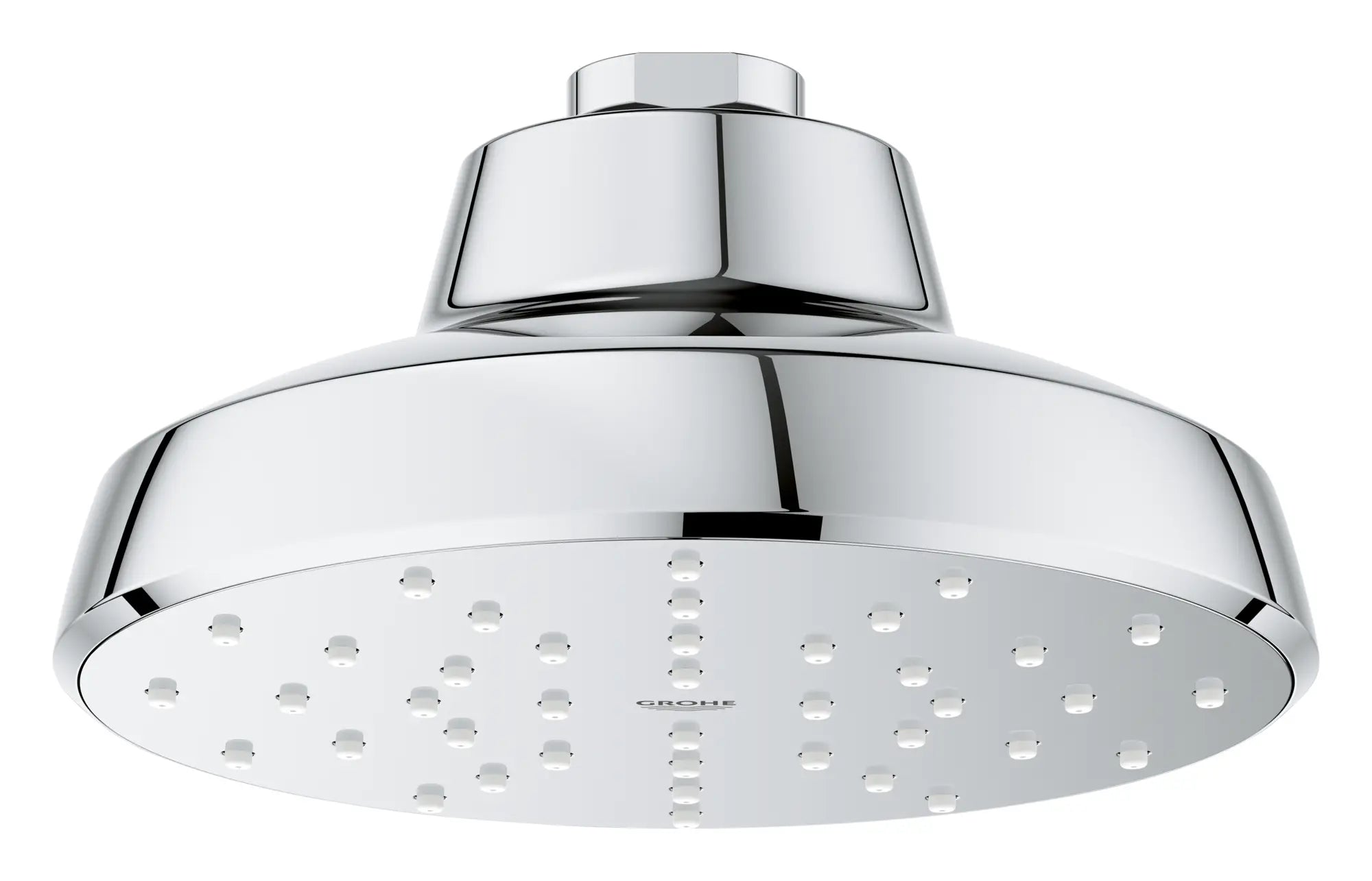 Pomme de douche ronde Tempesta 140 à un seul jet avec Aquabooster, 6,6 L/min (1,75 gal/min) // CHROME STARLIGHT GROHE // 278250_Aqua_Booster_Silo-SpecSheet_1117270000_0002_October2025_0_CDNwebp.webp