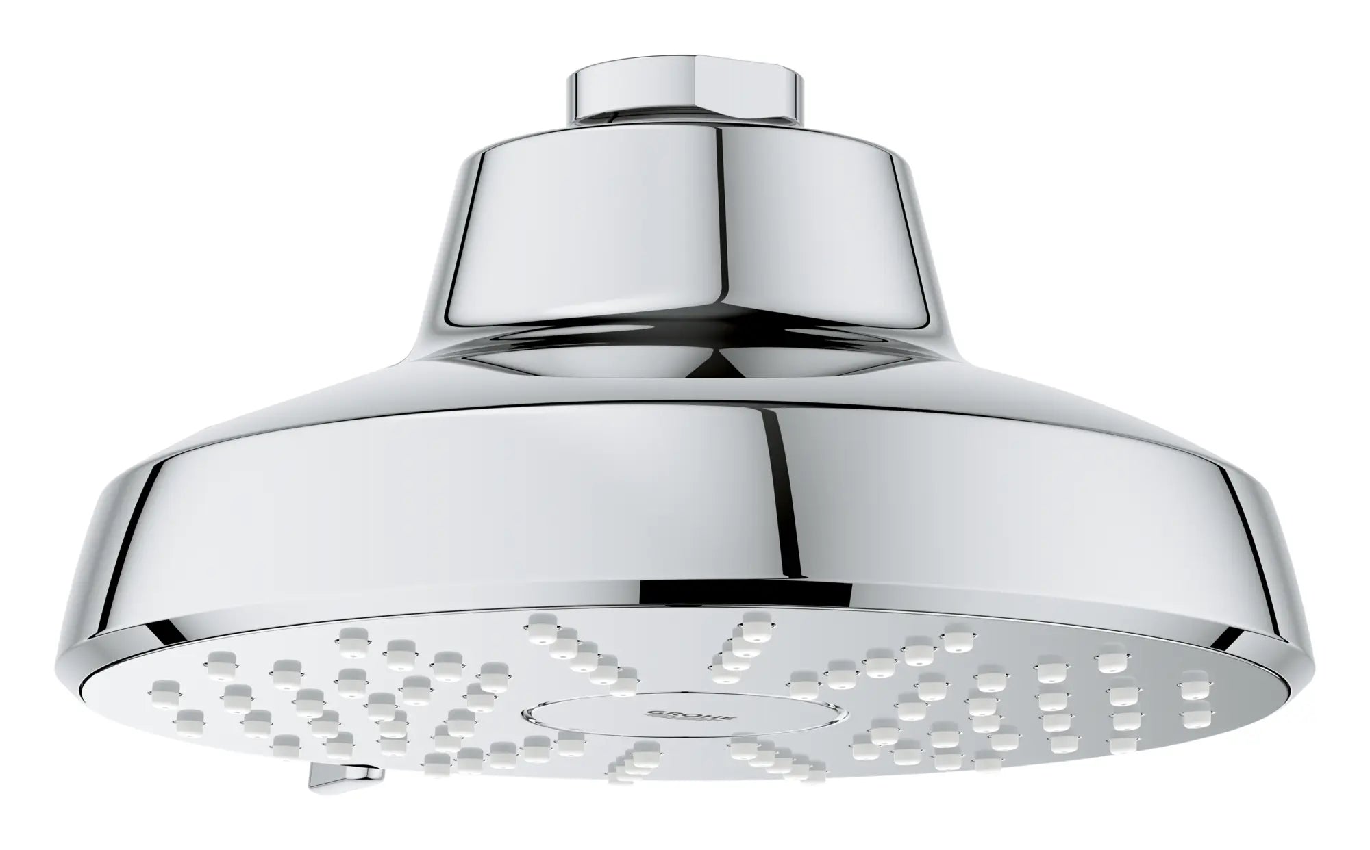 Pomme de douche ronde Tempesta 140 à jets multiples avec Aquabooster, 6,6 L/min (1,75 gal/min) // CHROME STARLIGHT GROHE // 278253_Aqua_Booster_Silo-SpecSheet_1117460000_0003_October2025_0_CDNwebp.webp