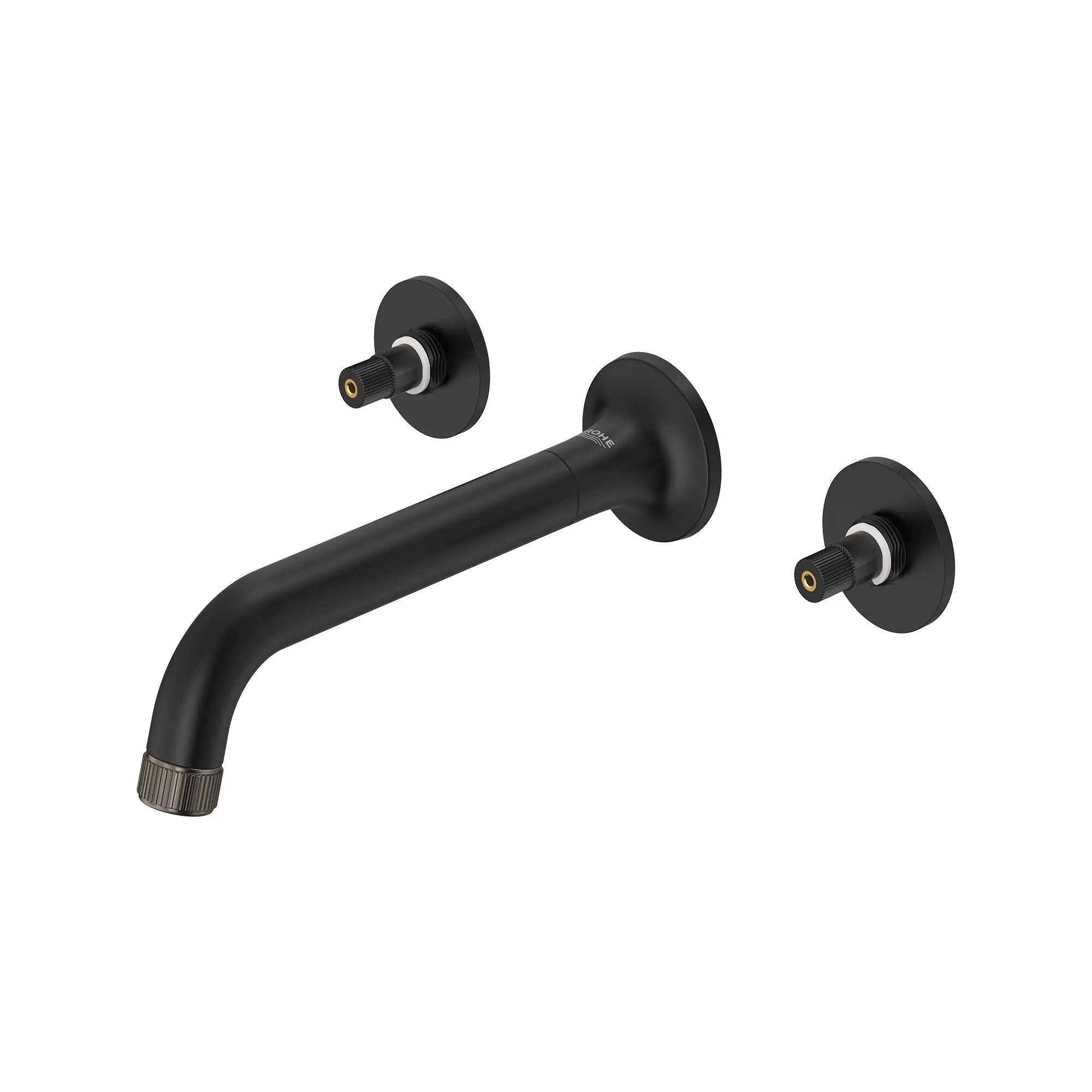 Robinet de salle de bains à large entraxe Listra monté au mur, 4,5 l/min (1,2 gal/min) // MATTE BLACK // 278399_Listra_SiloLeft_1062162430_0001_SEPTEMBER2024_0_CDNwebp.webp