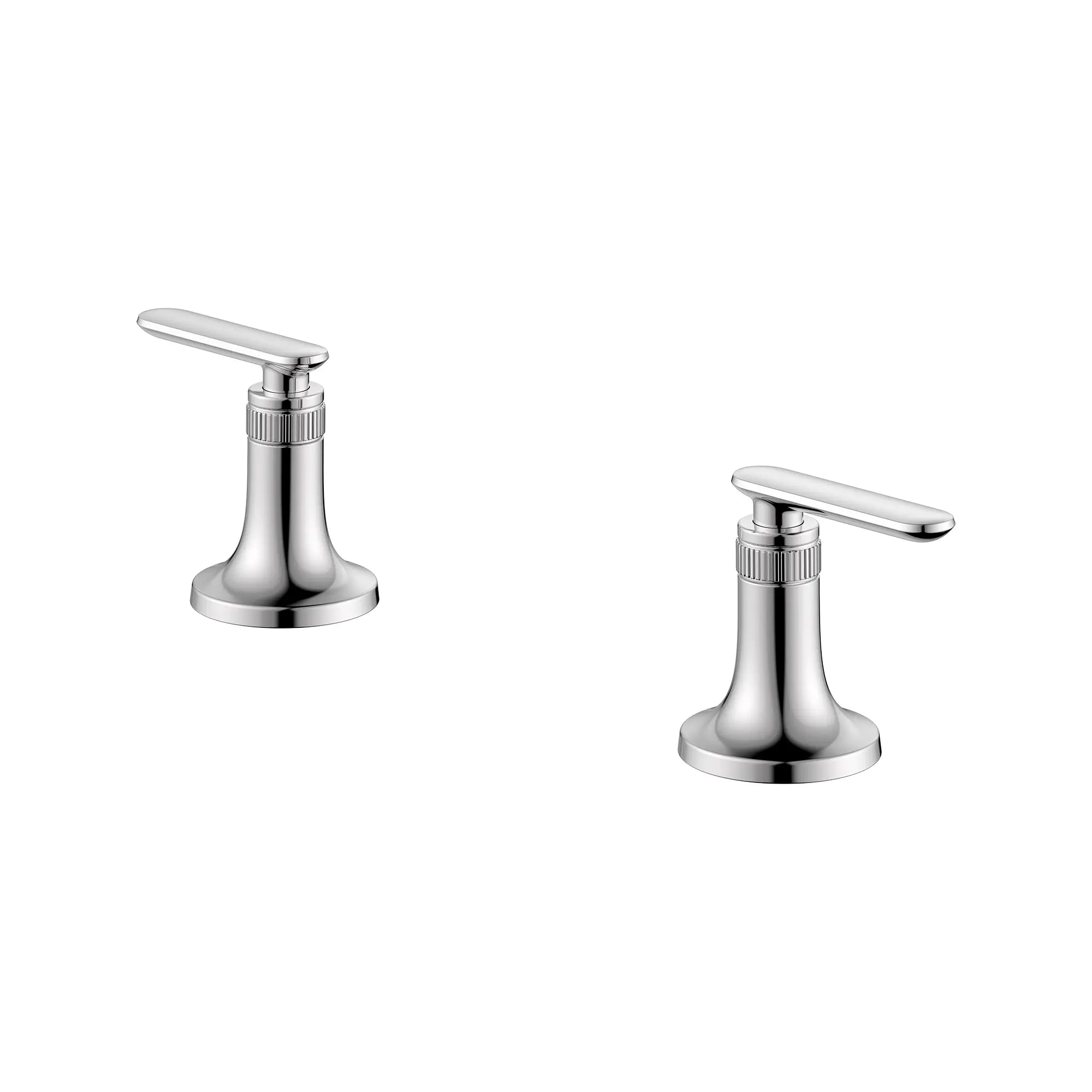 Manettes à levier Listra pour robinet de lavabo de salle de bains (paire) // CHROME STARLIGHT GROHE // 278408_Listra_SiloLeft_1062570000_0001_SEPTEMBER2024_0_CDNwebp.webp