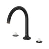 [1062612430] Listra 3-Hole Deck Mount Roman Tub Filler - Brushed Cool Sunrise