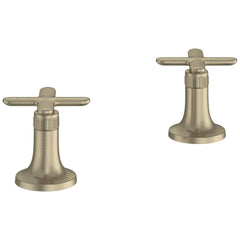 [106238EN00] Listra Cross Handles for Bathroom Sink Faucet (Pair) - Brushed Nickel InfinityFinish