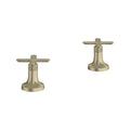 [106254EN00] Listra Cross Handles for Deck Mount Tub Filler (Pair) - GROHE StarLight Chrome