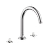 [1062610000] Listra 3-Hole Deck Mount Roman Tub Filler - Brushed Cool Sunrise
