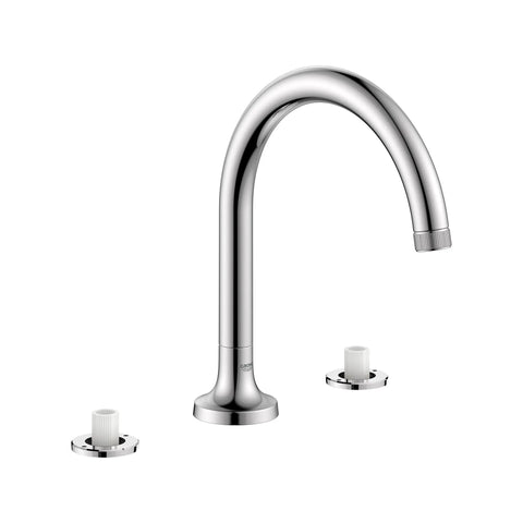 Robinet de remplissage de baignoire romaine Listra à 3 trous monté sur plan - Chrome StarLight GROHE