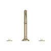 [106261EN00] Listra 3-Hole Deck Mount Roman Tub Filler - Brushed Cool Sunrise