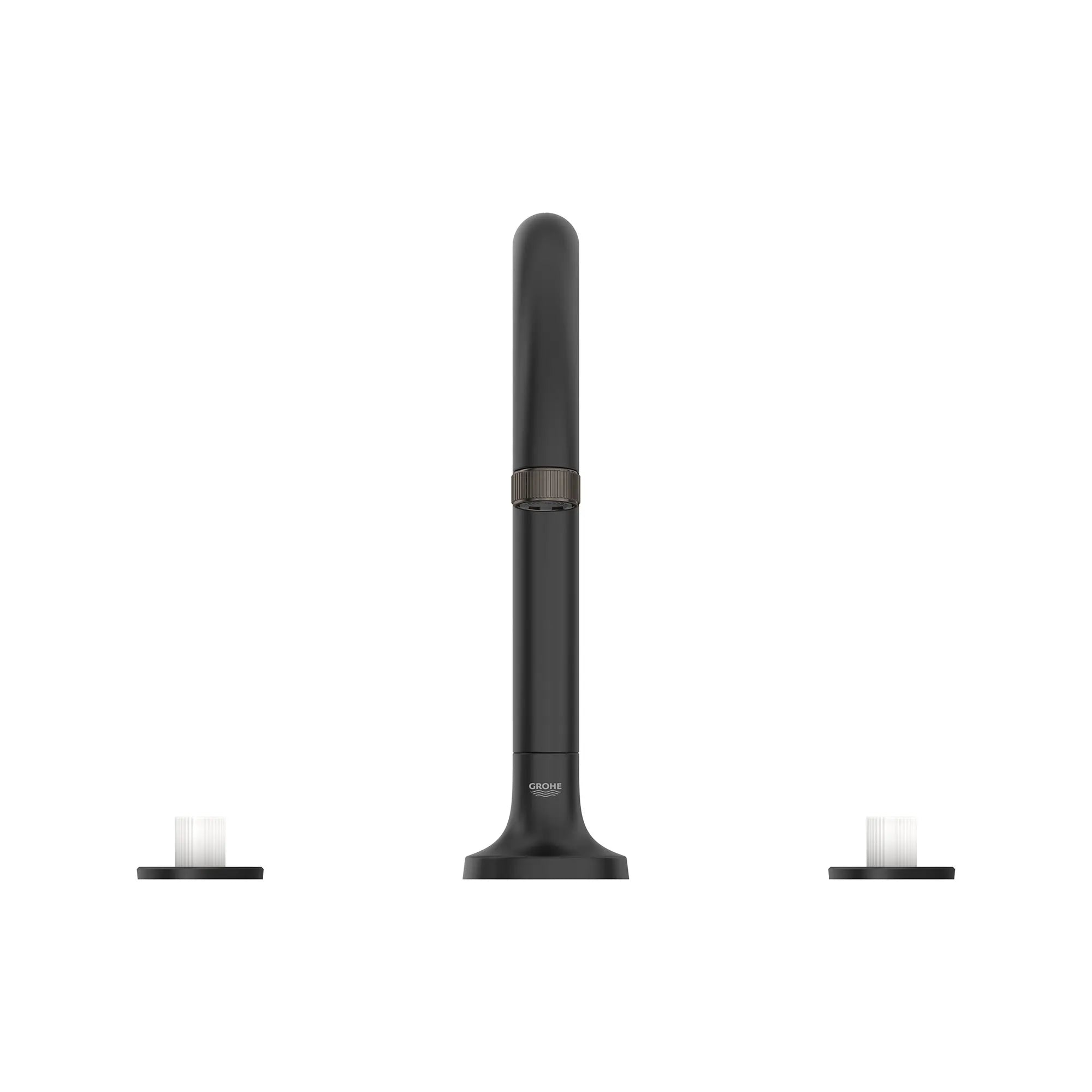 Robinet de remplissage de baignoire romaine Listra à 3 trous monté sur plan // NOIR MAT // 278501_G4Transitional_SiloStraight_1062612430_0001_SEPTEMBER2024_0_CDNwebp.webp