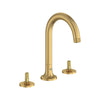 [106221GN00] Listra Deck Mount Widespread Bathroom Faucet, 1.2gpm (4.5L/min) - Matte Black