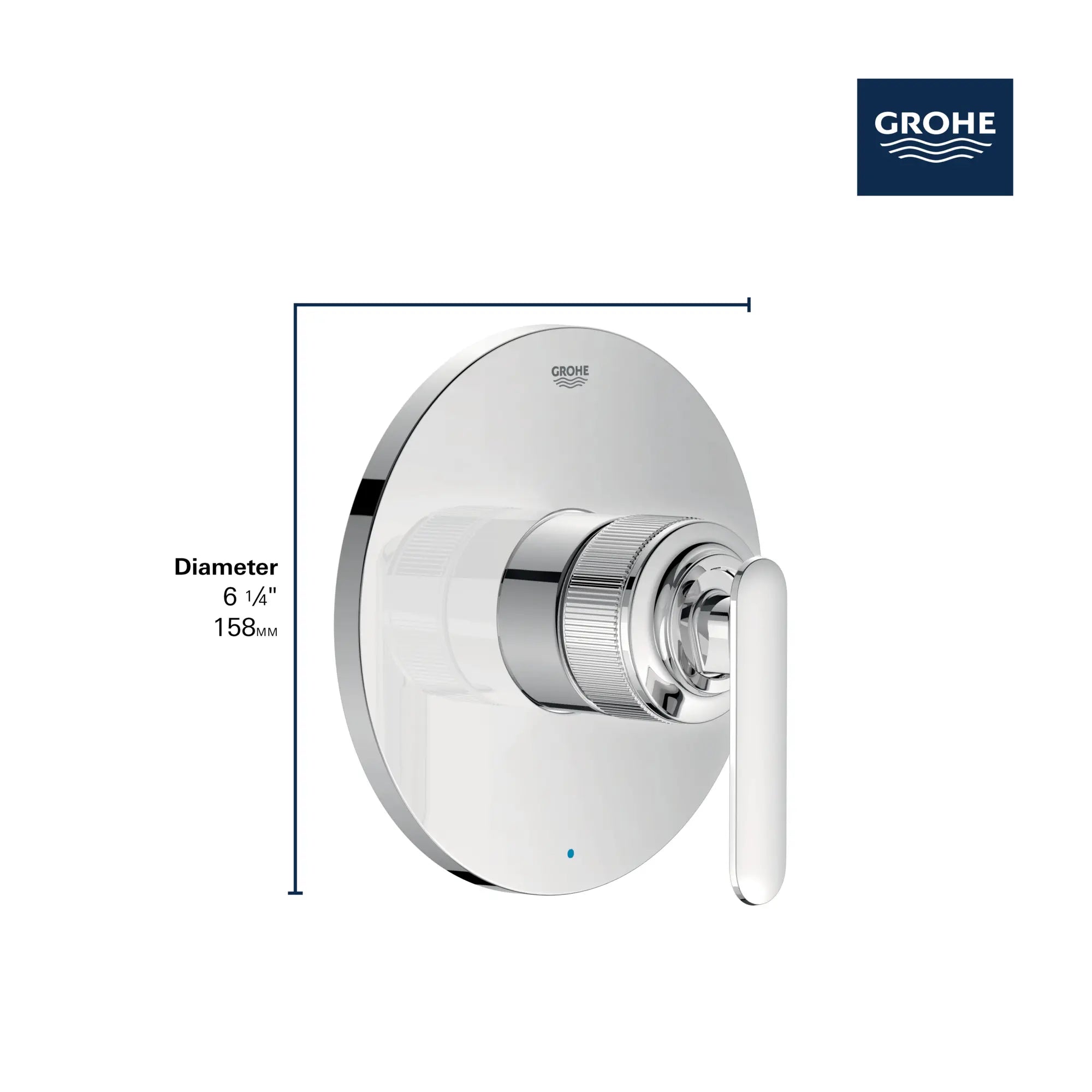 Garniture de robinet à pression équilibrée Listra avec cartouche // CHROME STARLIGHT GROHE // 278705_Listra_Infographic_106176_0001_Nov2025_1_CDNwebp.webp