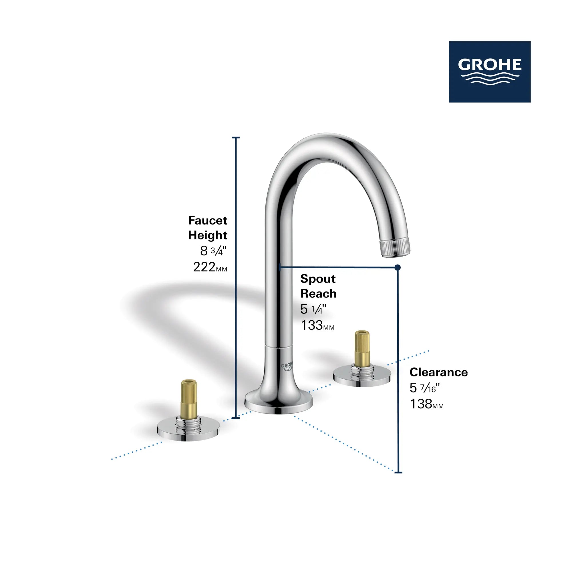 Robinet de salle de bains à large entraxe Listra monté sur plan, 4,5 l/min (1,2 gal/min) // NOIR MAT // 278716_Listra_Infographic_106221_0001_Nov2025_1_CDNwebp.webp