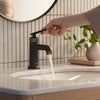 [1062152430] Listra Single Hole Single-Handle S-Size Bathroom Faucet, 1.2 gpm (4.5L/min) - Hard Graphite