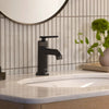 [1062152430] Listra Single Hole Single-Handle S-Size Bathroom Faucet, 1.2 gpm (4.5L/min) - Hard Graphite