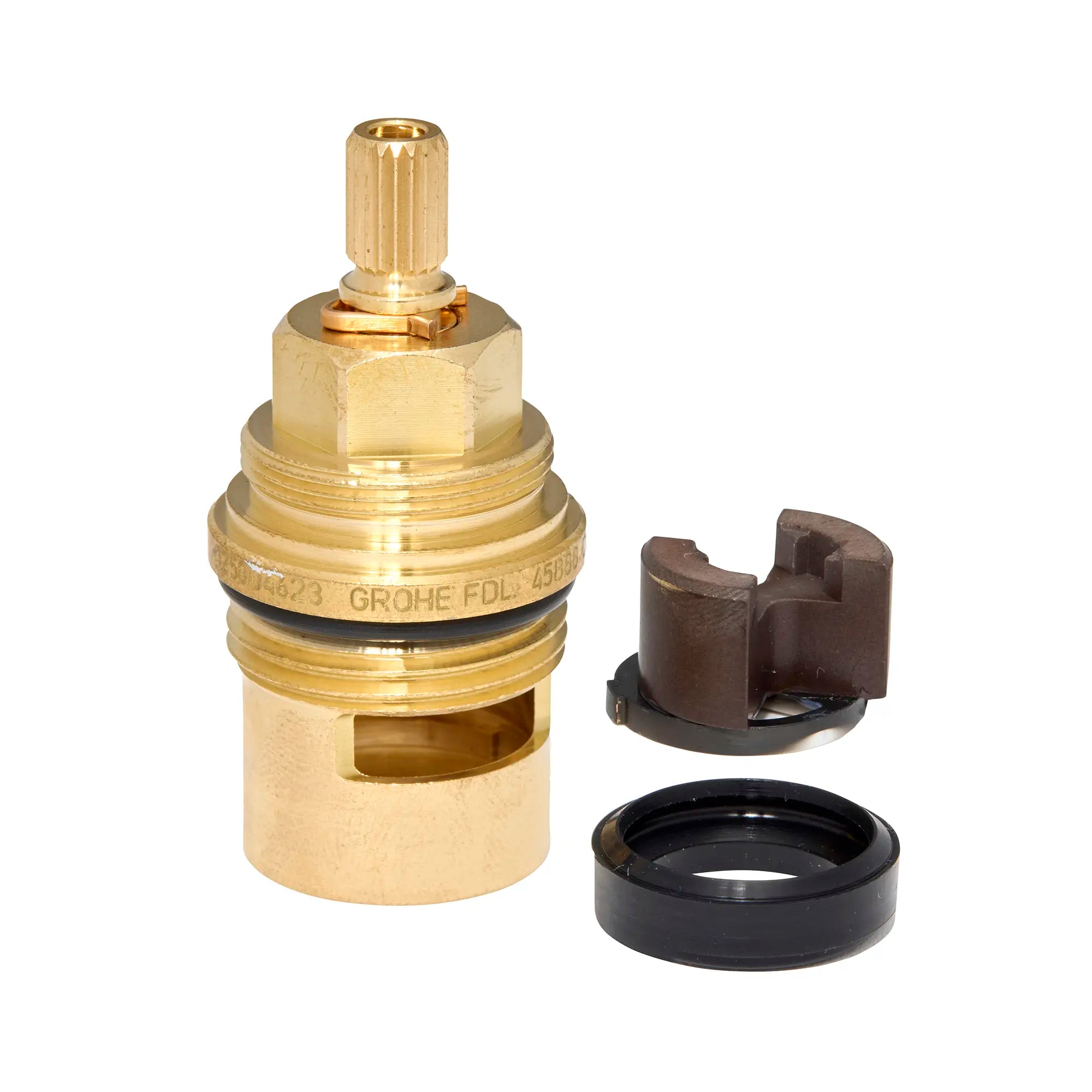 Pour obturateurs muraux de ¾ po et robinets de baignoire romaine // CHROME STARLIGHT GROHE // 279482_Parts_SiloOther_45888000_0001_December2025_0_CDNwebp.webp