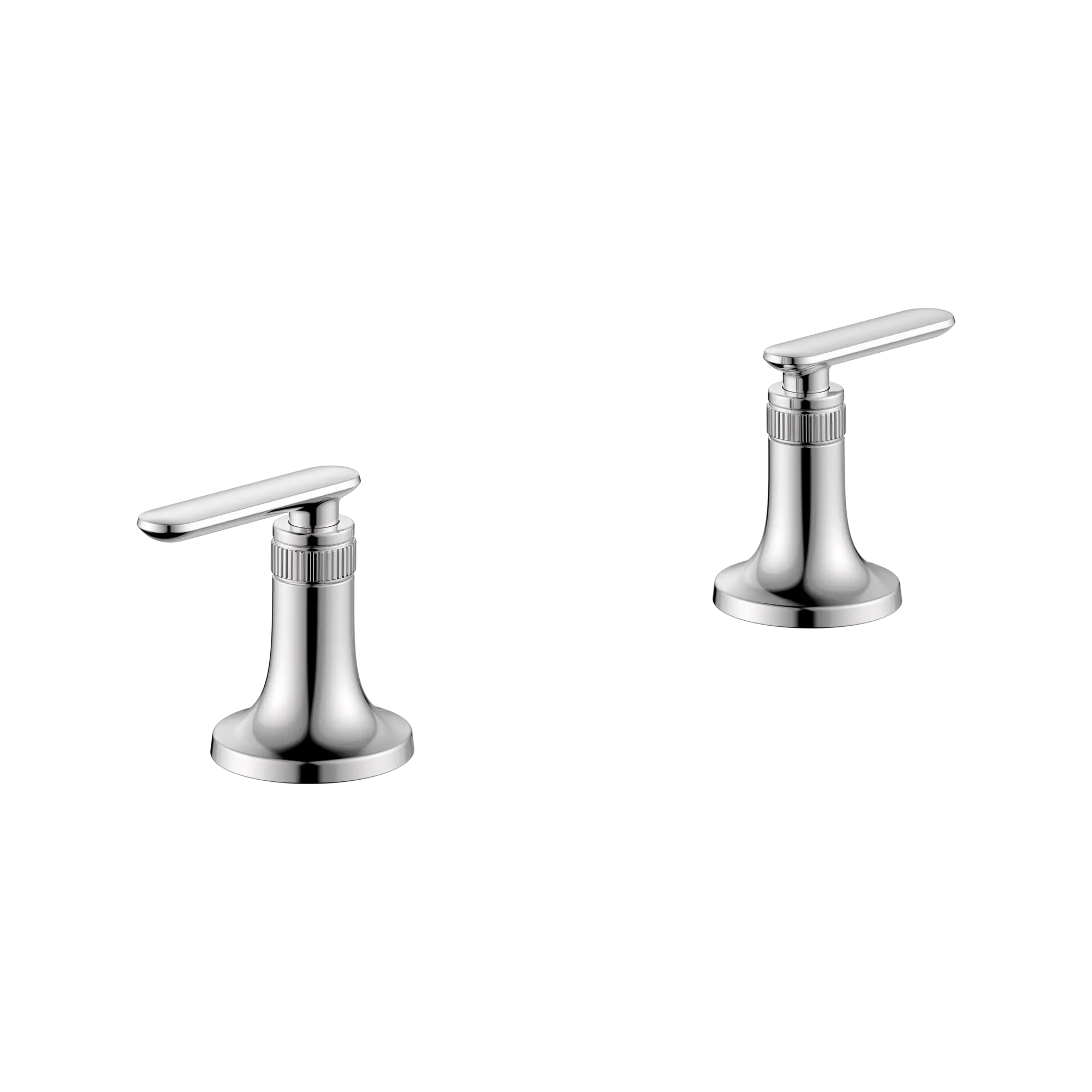 Manettes à levier Listra pour robinet de lavabo de salle de bains (paire) // CHROME STARLIGHT GROHE // 280880_Listra_SiloRight_1062570000_0001_SEPTEMBER2024_0_CDNwebp.webp
