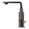 [23857A01] Allure Single-Hole Single-Handle M-Size Bathroom Faucet, 1.2 GPM (4.5 L/min) - Brushed Hard Graphite