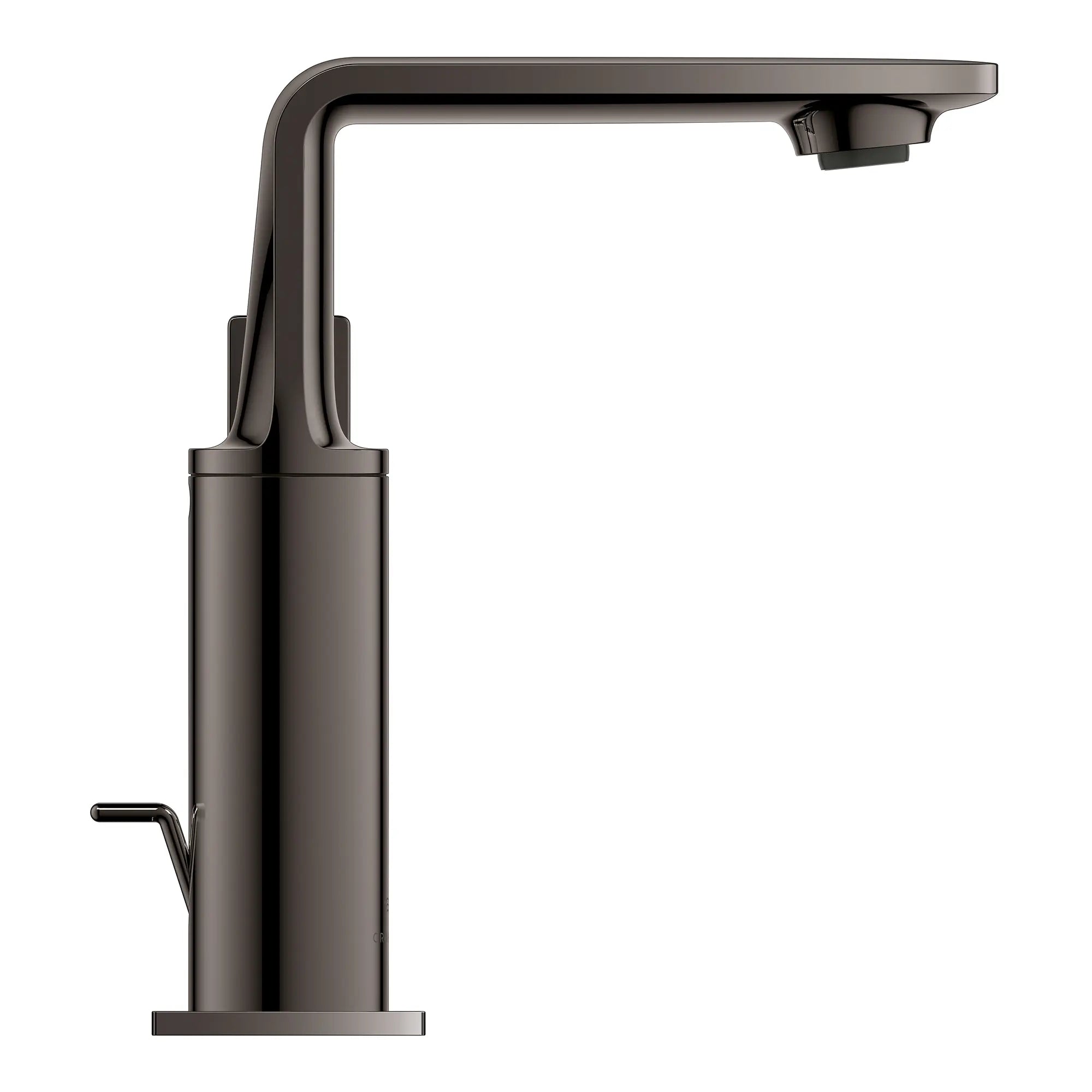 Robinet moyen, monotrou, à poignée simple, 4,5 L/min (1,2 gpm) // HARD GRAPHITE // 281513_Allure_SiloSide_23857A01_0002_Feb2026_0_CDNwebp.webp