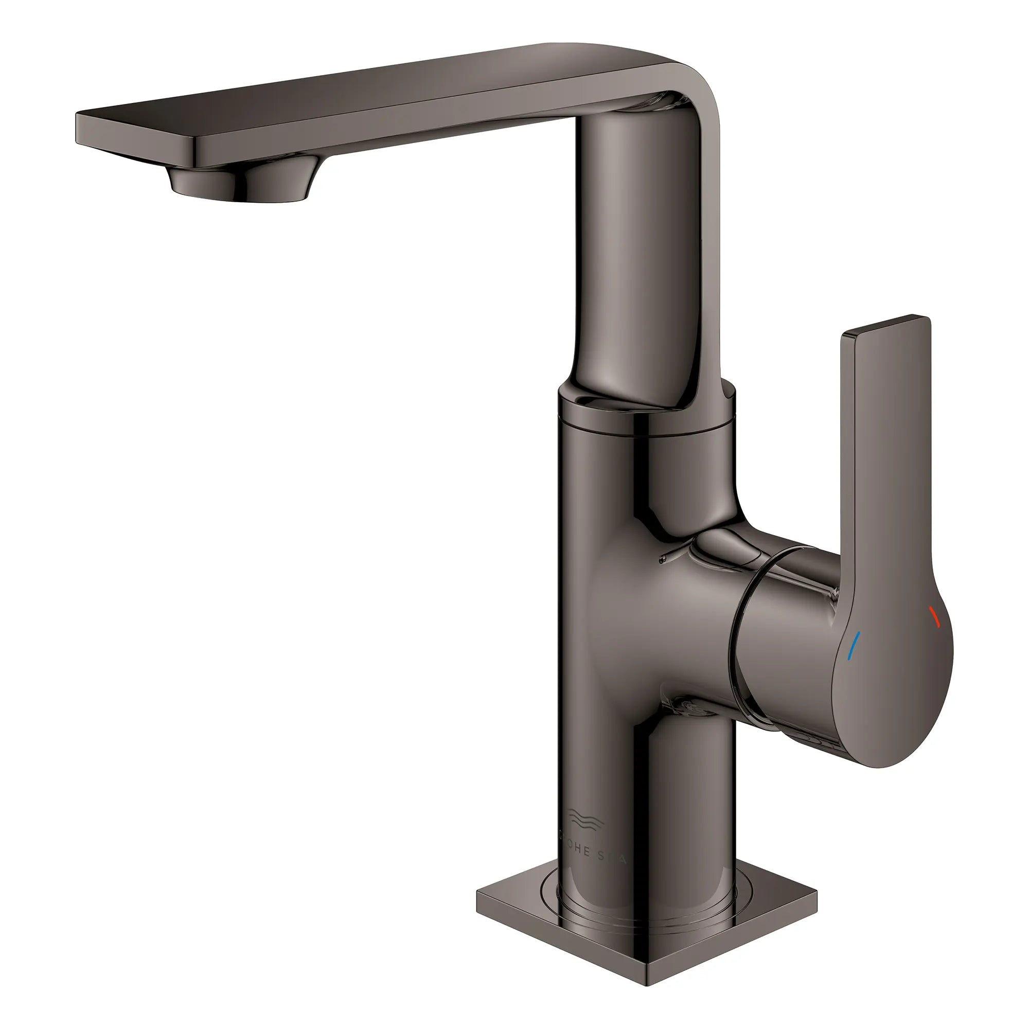 Robinet moyen, monotrou, à poignée simple, 4,5 L/min (1,2 gpm) // HARD GRAPHITE // 281540_Allure_SiloLeft_23857A01_0001_Feb2026_0_CDNwebp.webp