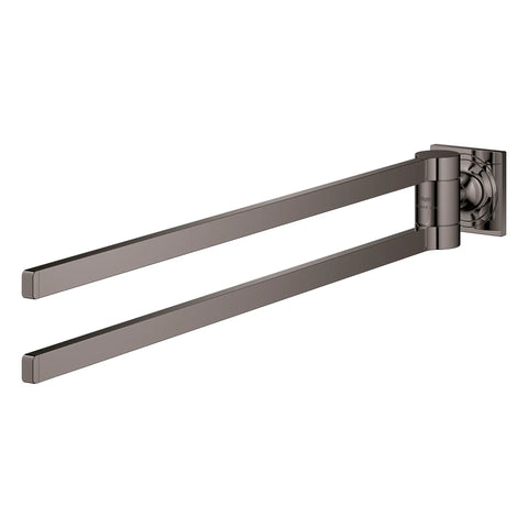 Porte-serviettes double de 24 po - Hard Graphite