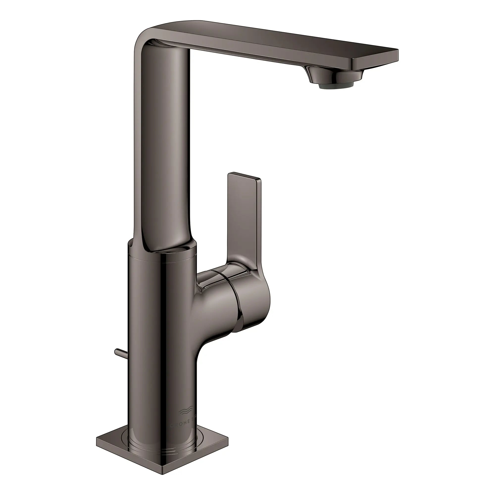 Grand robinet monotrou pour salle de bain, à poignée simple, 4,5 L/min (1,2 gpm) // HARD GRAPHITE // 281569_Allure_SiloRight_23858A01_0001_Feb2026_0_CDNwebp.webp