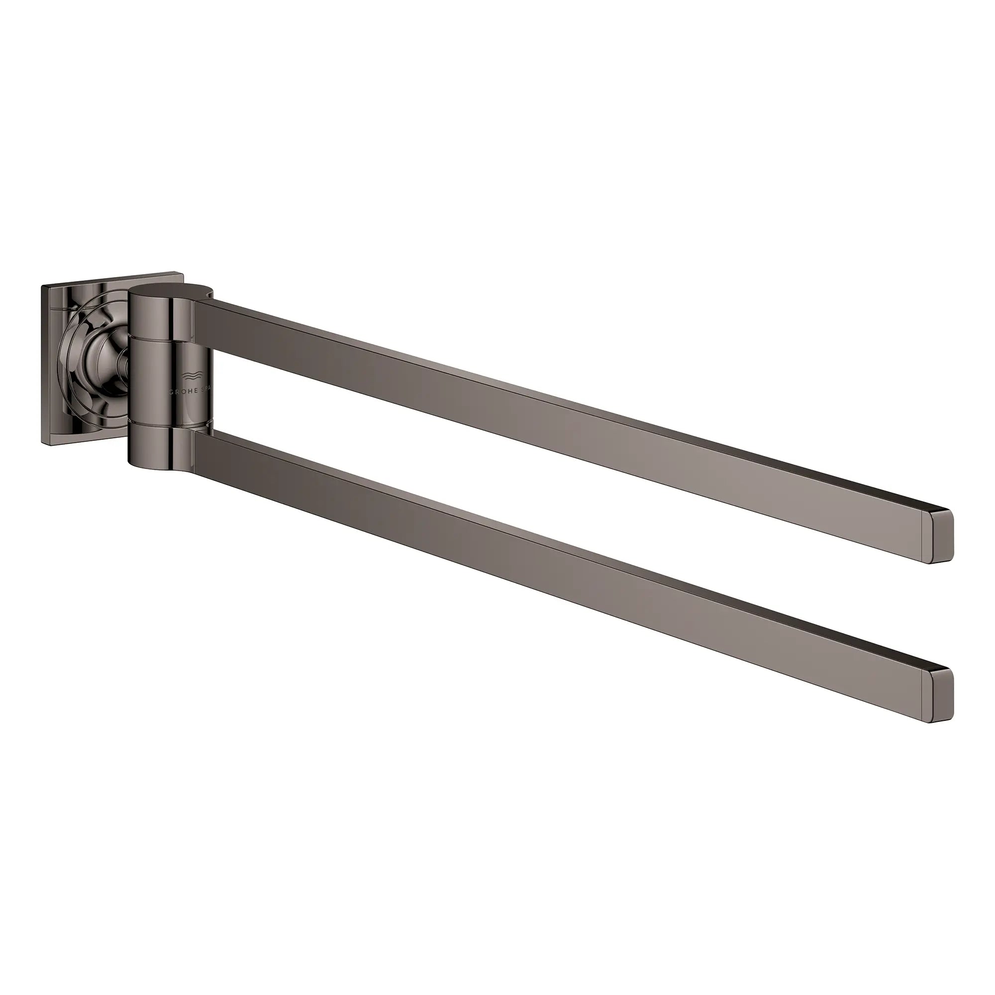 Porte-serviettes double de 24 po // HARD GRAPHITE // 281580_Allure_SiloRight_40342A01_0001_Feb2026_0_CDNwebp.webp