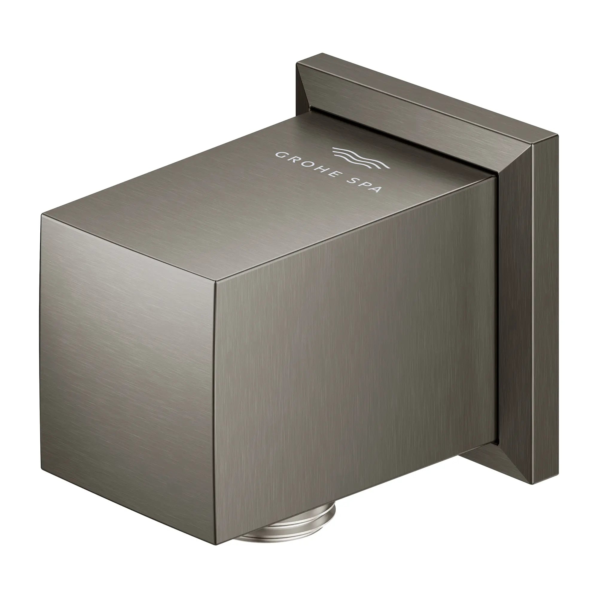 Raccord mural // BRUSHED HARD GRAPHITE // 281602_Euphoria_Cube_SiloLeft_26634AL0_0001_Feb2026_0_CDNwebp.webp