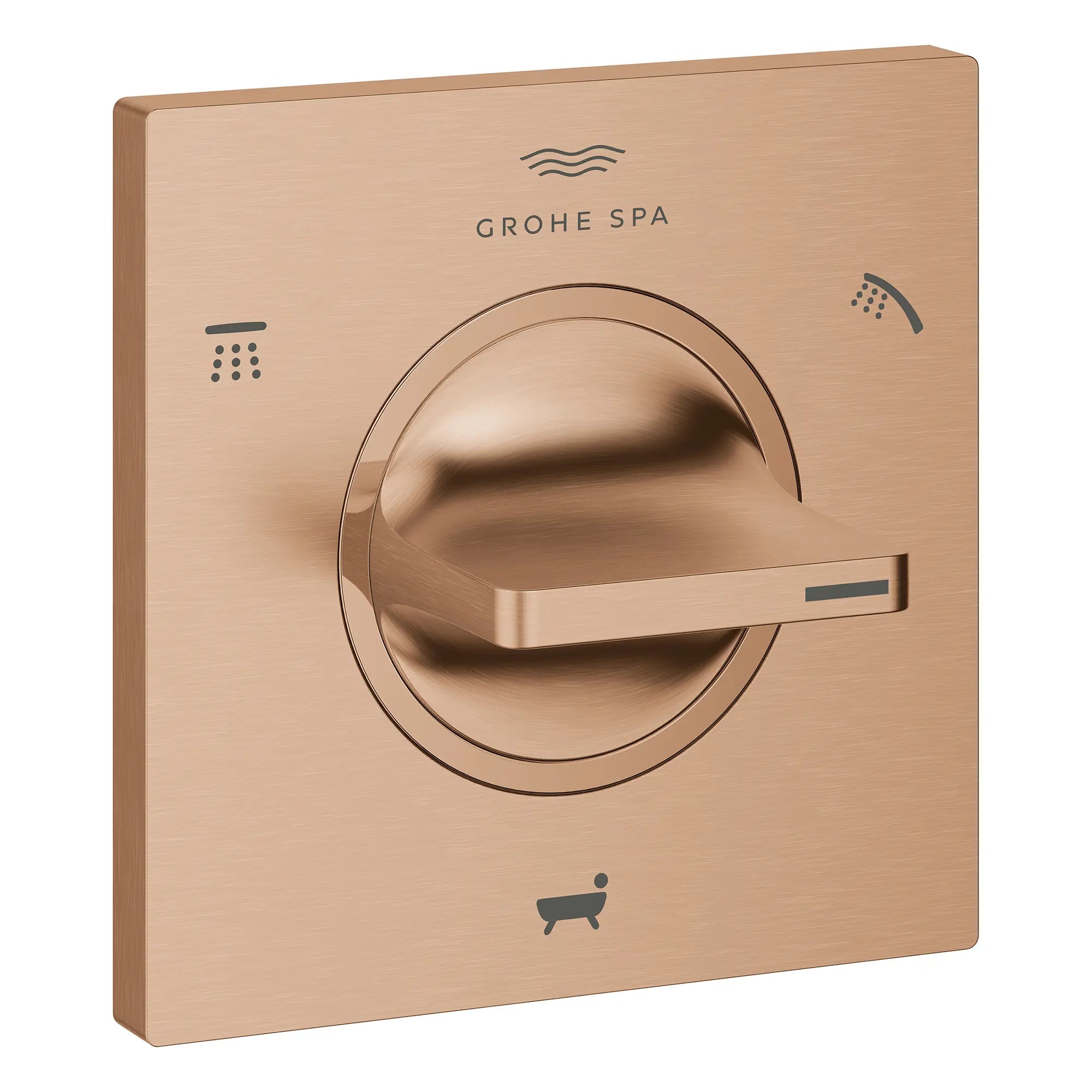 Garniture pour inverseur à 3 voies // BRUSHED WARM SUNSET // 281608_Atrio_SiloRight_29409DL0_0001_Feb2026_0_CDNwebp.webp