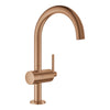[24350DL0] Atrio Single Hole Single-Handle L-Size Bathroom Faucet, 1.2 GPM (4.5 L/min) - Matte Black