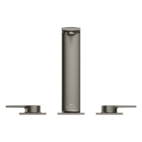 Robinet moyen de salle de bain, 8 po, à deux poignées, 4,5 L/min (1,2 gpm) - Brushed Hard Graphite