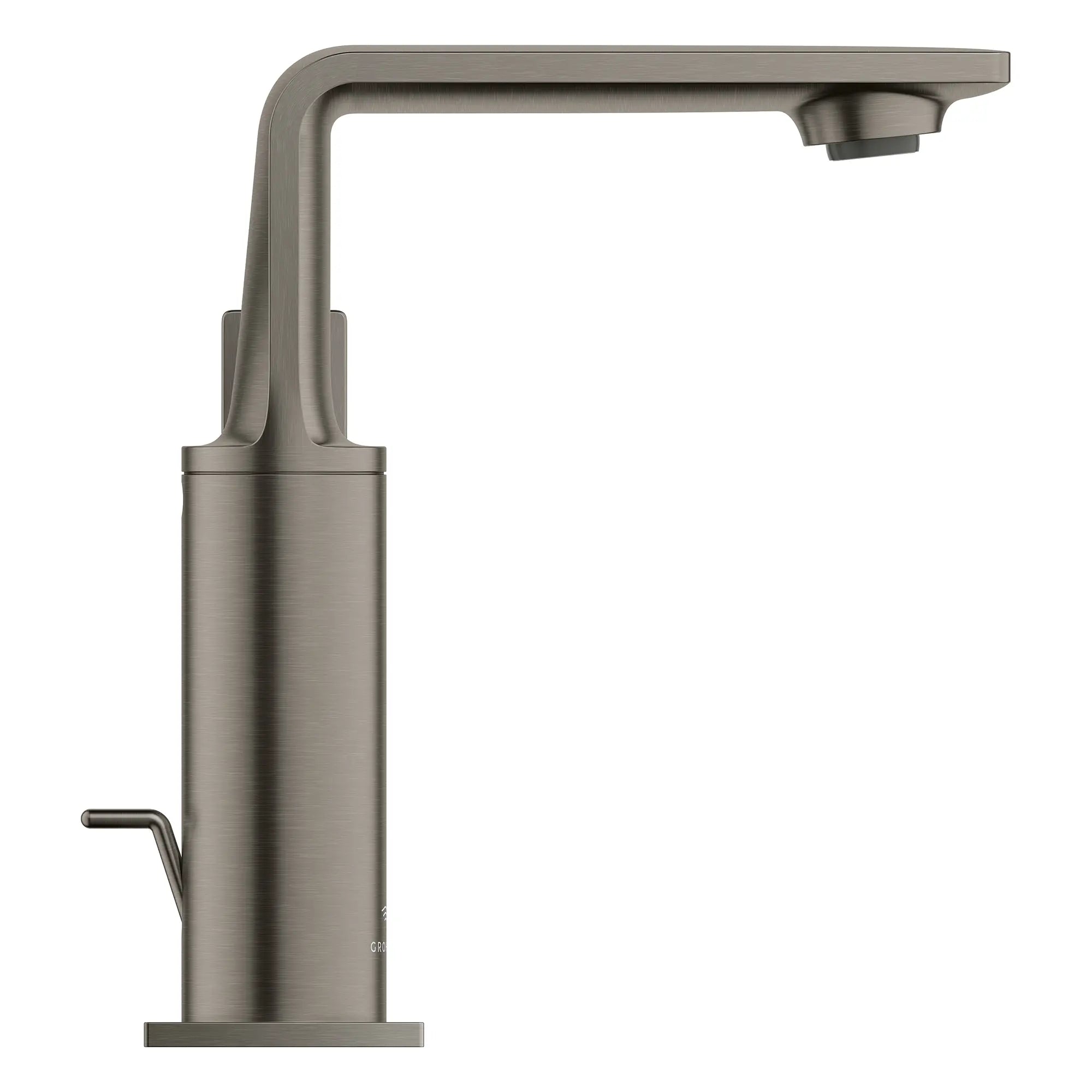 Robinet moyen, monotrou, à poignée simple, 4,5 L/min (1,2 gpm) // BRUSHED HARD GRAPHITE // 281647_Allure_SiloSide_23857AL1_0001_Feb2026_0_CDNwebp.webp