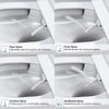 [131886SH00] Electronic Bidet Toilet, 1.28/0.8 gpf (4.8/3.0 Lpf) - ALPINE WHITE
