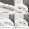 [131886SH00] Electronic Bidet Toilet, 1.28/0.8 gpf (4.8/3.0 Lpf) - ALPINE WHITE