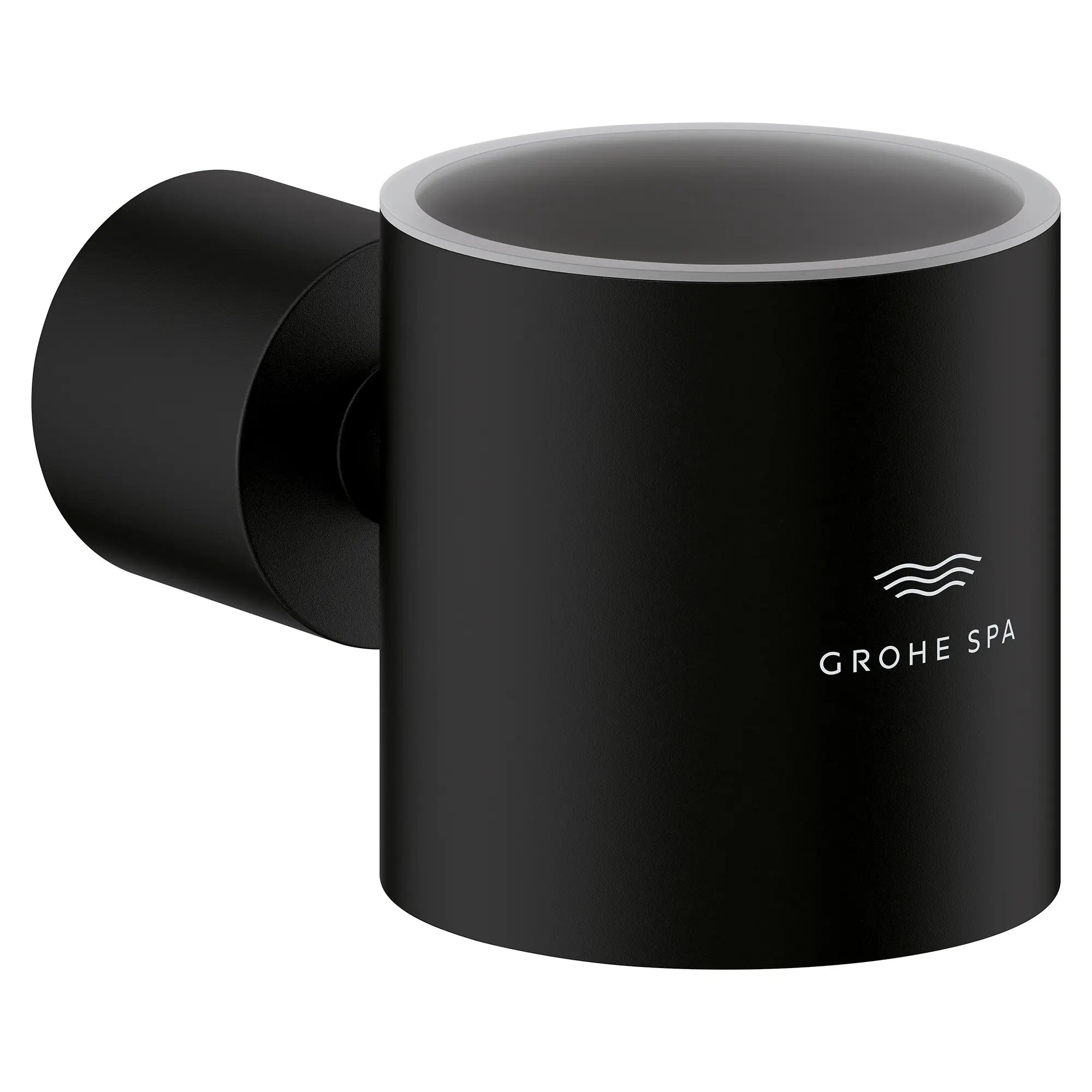 Support pour verre ou pompe à savon // MATTE BLACK // 282084_Atrio_SiloRight_408842430_0001_March2026_0_CDNwebp.webp