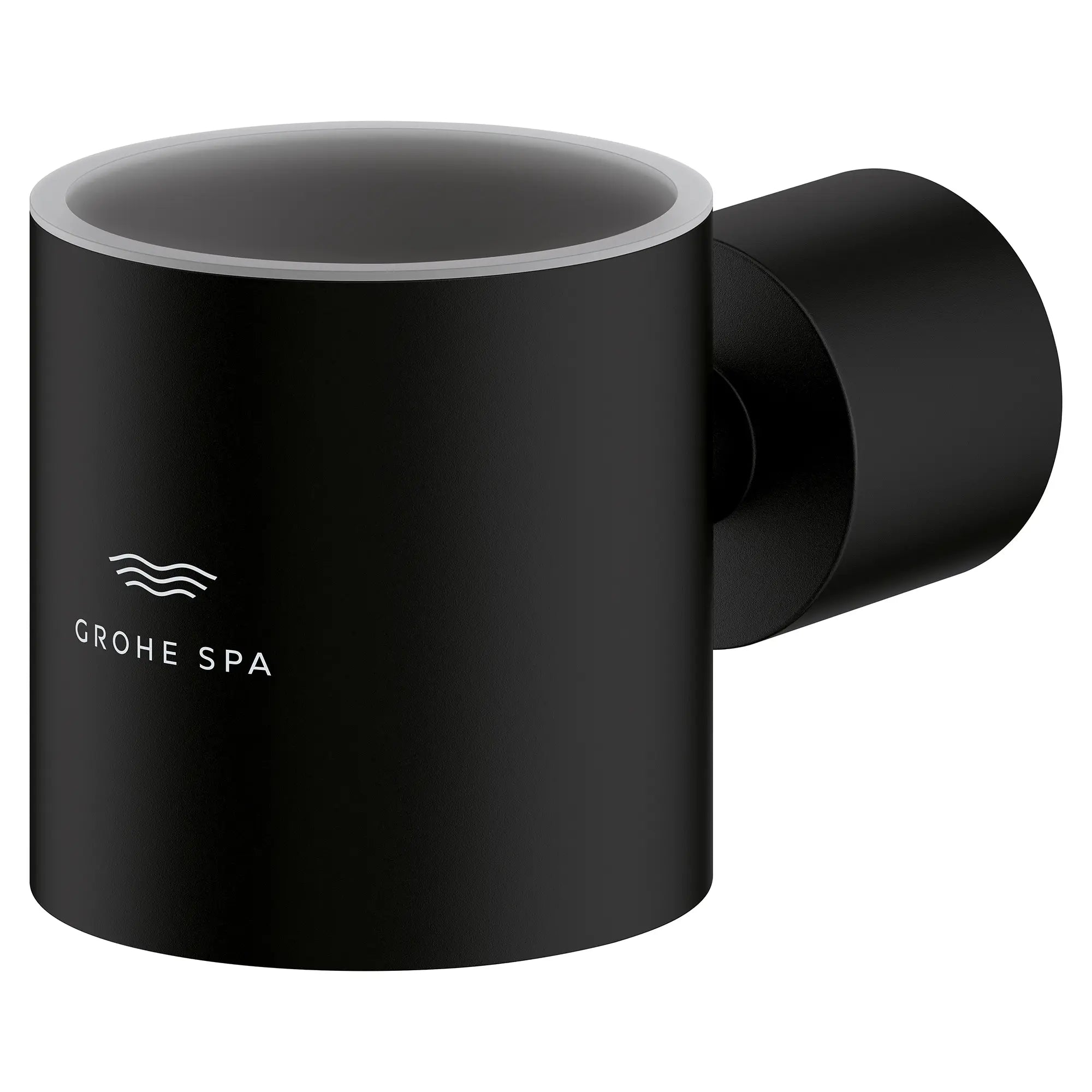 Support pour verre ou pompe à savon // MATTE BLACK // 282085_Atrio_SiloLeft_408842430_0001_March2026_0_CDNwebp.webp