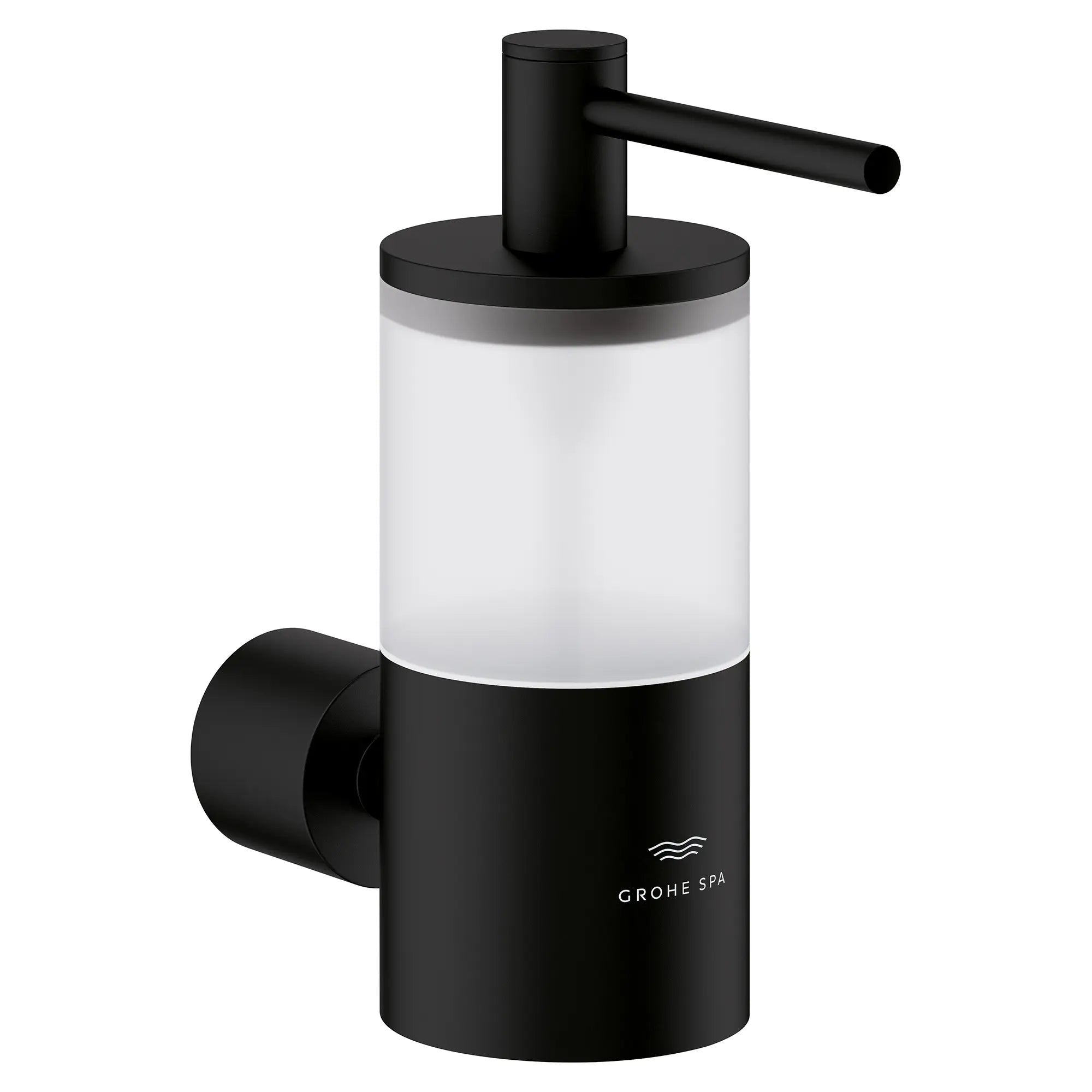 Pompe à savon sans support // MATTE BLACK // 282086_Atrio_SiloRight_408842430_0002_March2026_0_CDNwebp.webp