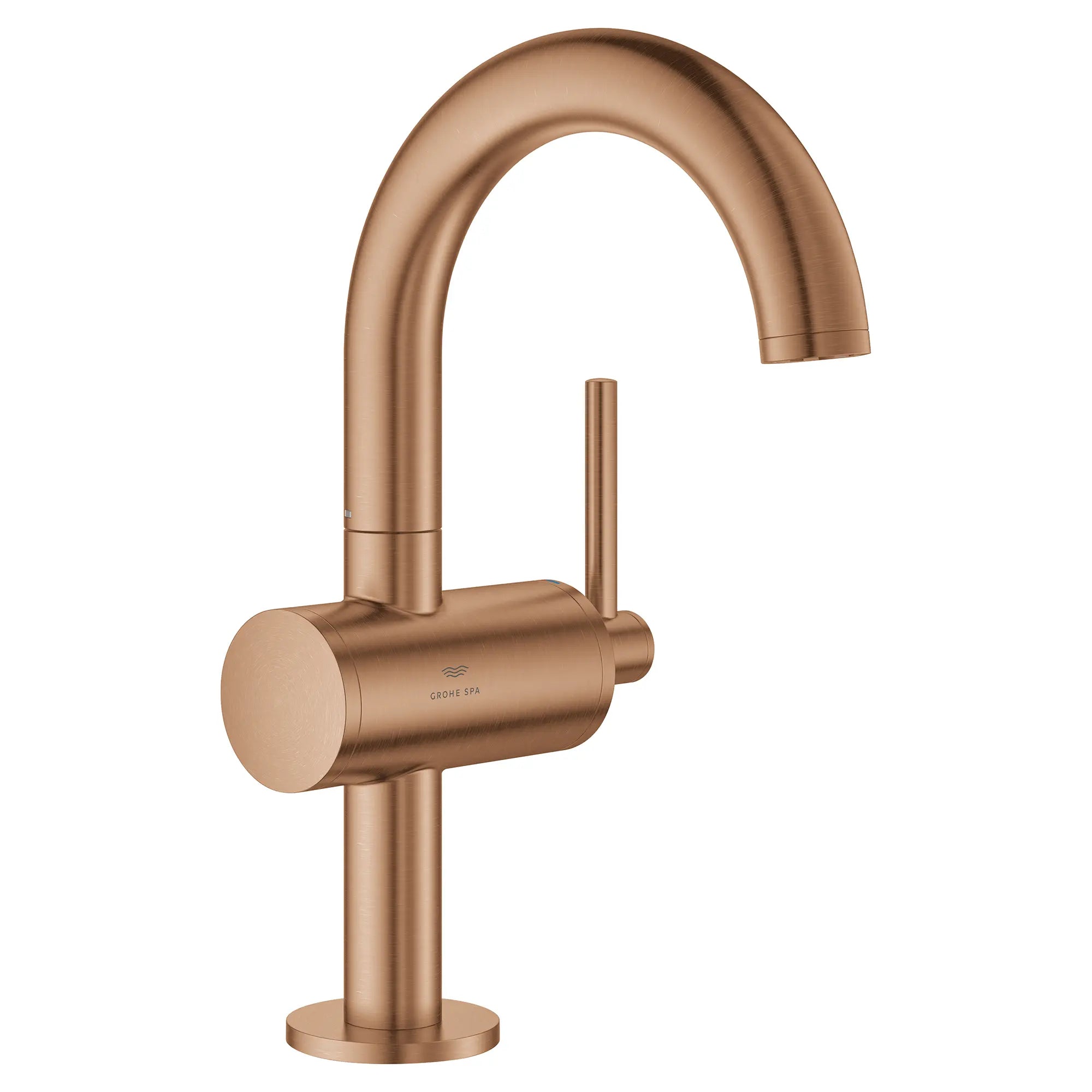 Grand robinet monotrou pour salle de bain, à poignée simple, 4,5 L/min (1,2 gpm) // BRUSHED WARM SUNSET // 282195_Atrio_SiloRight_24351DL0_0001_March2026_0_CDNwebp.webp