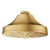 [111716GN00] Euphoria 140 with AquaBooster Round Multi Spray Shower Head - Brushed Cool Sunrise