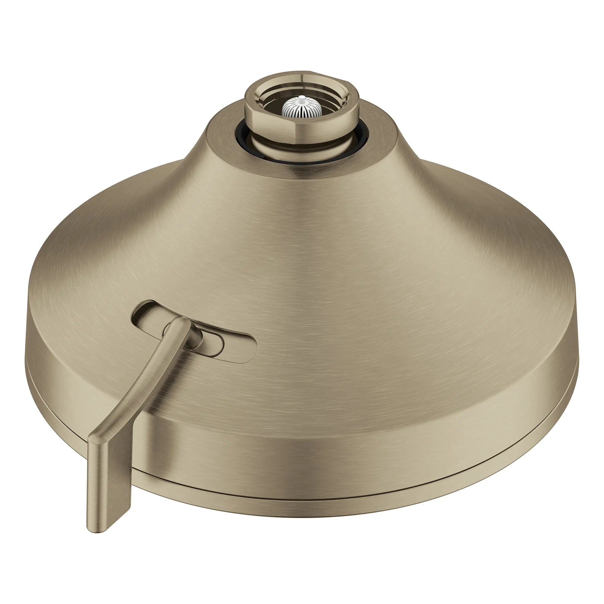 Pomme de douche ronde Euphoria 140 à un seul jet avec Aquabooster, 6,6 L/min (1,75 gal/min) // NICKEL BROSSÉ INFINITYFINISH // 282506_Aquabooster_SiloOther_111716EN00_0003_April2026_0_CDNwebp.webp