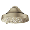 [111716EN00] Euphoria 140 with AquaBooster Round Multi Spray Shower Head - Brushed Cool Sunrise
