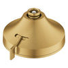 [111716GN00] Euphoria 140 with AquaBooster Round Multi Spray Shower Head - Brushed Cool Sunrise