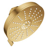 [111716GN00] Euphoria 140 with AquaBooster Round Multi Spray Shower Head - Brushed Cool Sunrise